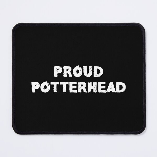 Item preview, Proud Potterhead (Black) designed and sold by quoteedesigns.