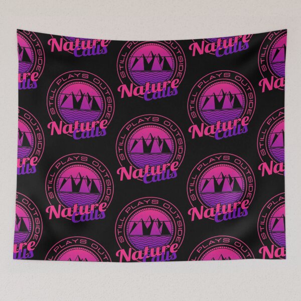 Item preview, Nature Calls Still Plays Outside Spring Outdoors designed and sold by TKsTees.