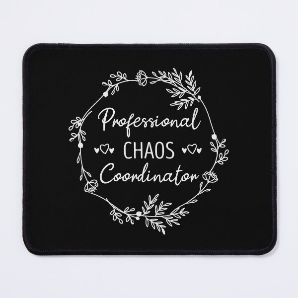 Item preview, Professional Chaos Coordinator Cute Floral Teacher Gift Idea / Christmas Gifts for Teachers designed and sold by Chamssou.
