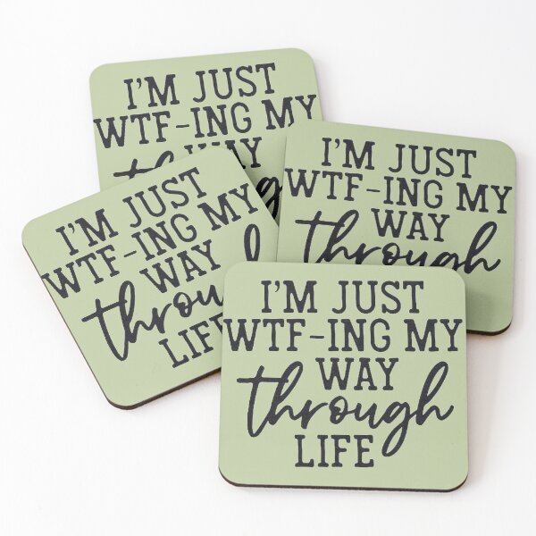 Item preview, WTFing My Way Through Life  designed and sold by chanat3659.