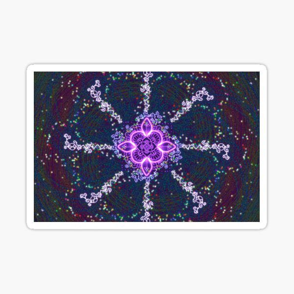 Starlight Mandala Sticker