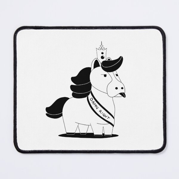 Item preview, Horse Wearing Crown and Damn Right Sash designed and sold by komoukmouk.
