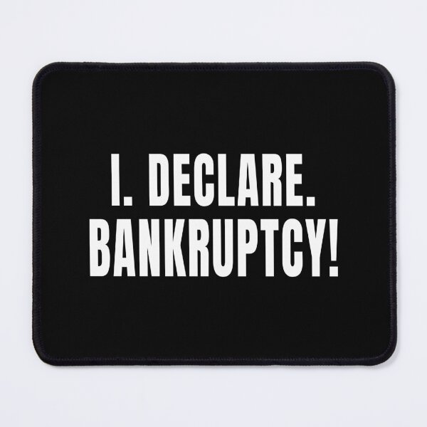 Item preview, I Declare Bankruptcy (Black) designed and sold by quoteedesigns.