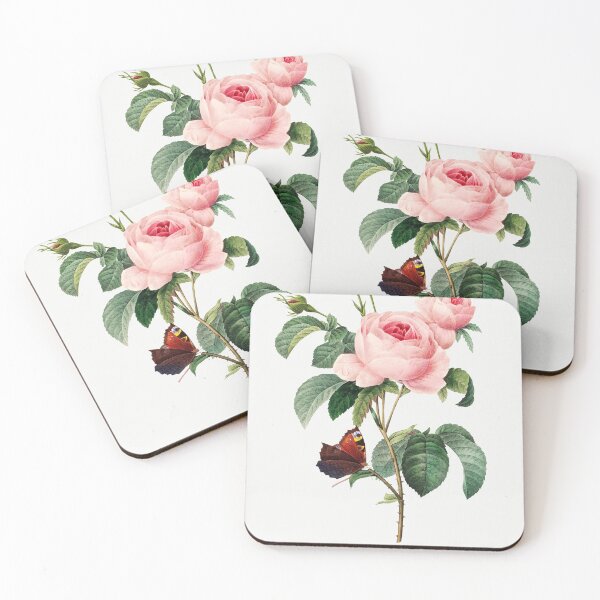 Item preview, Cabbage rose by Pierre-Joseph Redouté (1759–1840). Original from Biodiversity Heritage Library. designed and sold by LenaShines.