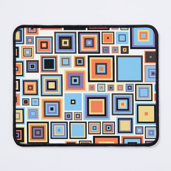 Item preview, Colorful Retro Squares Pattern designed and sold by CBNetwork.