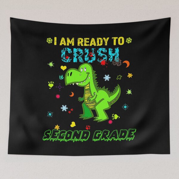 Item preview, I am Ready To Crush Second Grade designed and sold by Amindo.