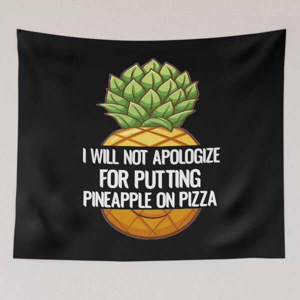 Item preview,   Stop putting pineapple on pizza designed and sold by Designhub14.