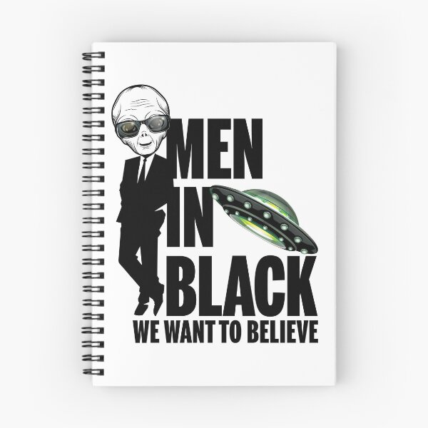 Item preview, Men In Black,We Want To Believe designed and sold by RIGHTCHUS.