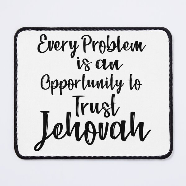 Item preview, Trust Jehovah Message JW Jehovah's Ministry Idea designed and sold by NUMAcreations.