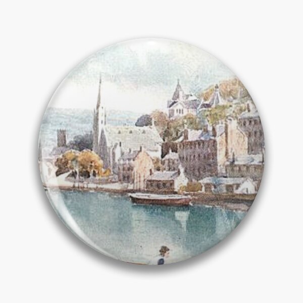 Item preview, Vintage Illustration of Port Bannatyne, Isle of Bute designed and sold by yourscotland.
