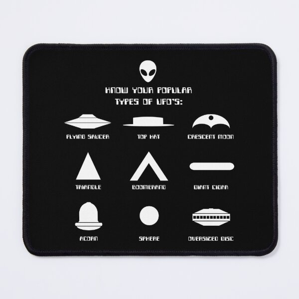 Item preview, Know Your Types of UFO's designed and sold by SpaceAlienTees.