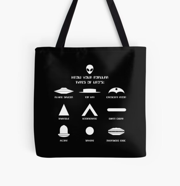 Universe And Alien Rainbow Alien Handbag Craft Poker Spade Canvas Bag Shopping Tote 