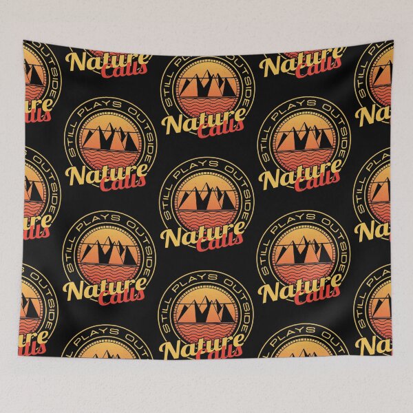Item preview, Nature Calls Still Plays Outside Summer Funny Outdoors designed and sold by TKsTees.