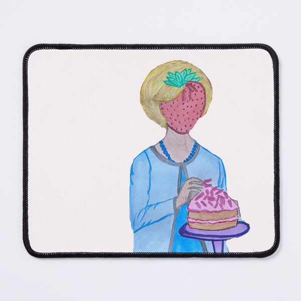 Item preview, punny strawberry baking show hostess designed and sold by pundersome by @gillyguire.
