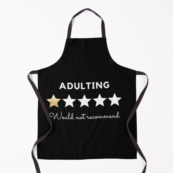 Item preview, Adulting would not recommend designed and sold by Hero Prod.