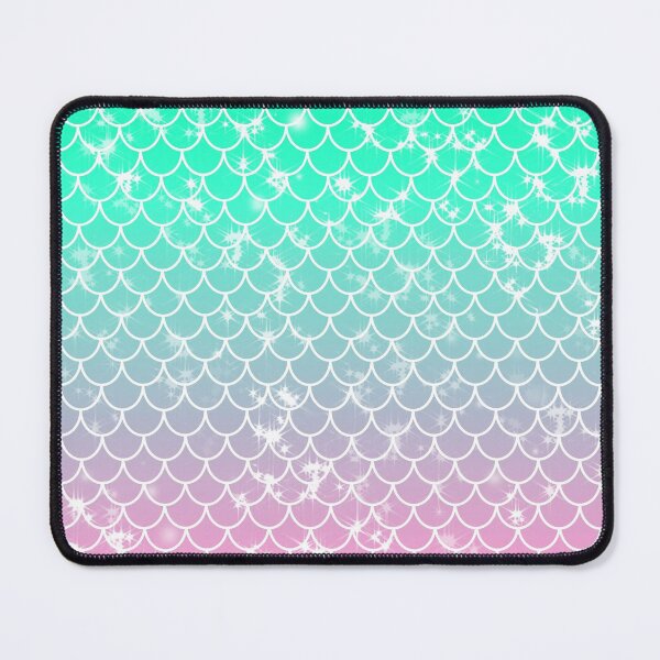 Item preview, Pink and Green Mermaid Pattern designed and sold by Julie Erin Designs.