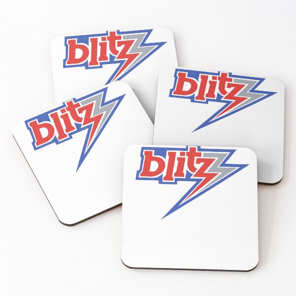 Item preview, THE CHICAGO BLITZ USFL SHIRT AND STICKER  designed and sold by DontBurnSpeed.