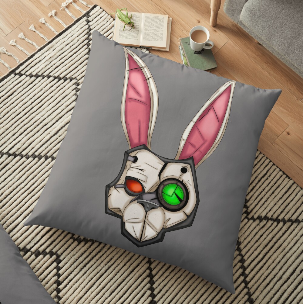 Borderlands Tiny Tina Bunny Mask Floor Pillow
