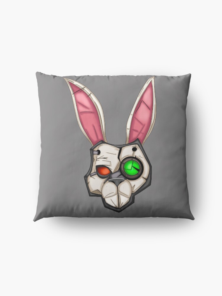 Alternate view of Borderlands Tiny Tina Bunny Mask Floor Pillow