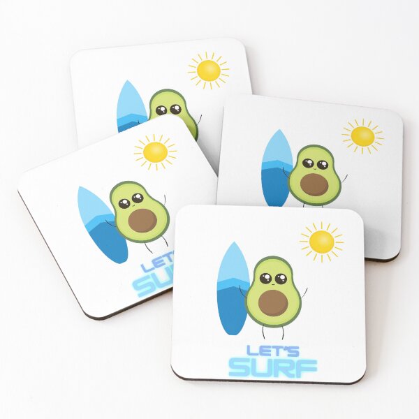 Item preview, Let’s surf avocado  designed and sold by Twentyify.
