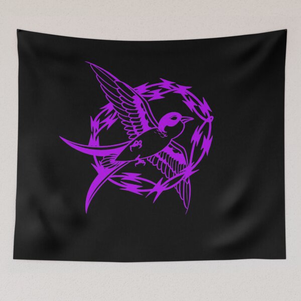 Item preview, Sparrow and barb wire designed and sold by dtmtattoo.