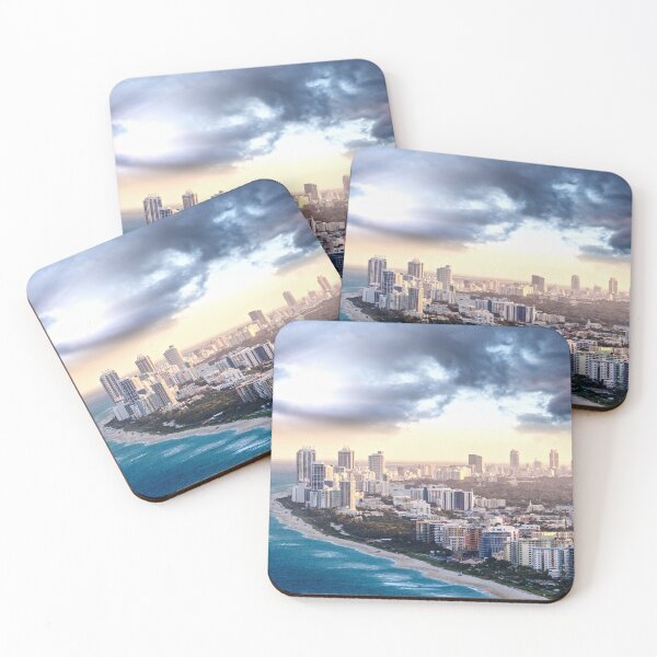 Item preview, Miami Beach Florida Sunset FL Cloudy Day designed and sold by Piper-Deals.