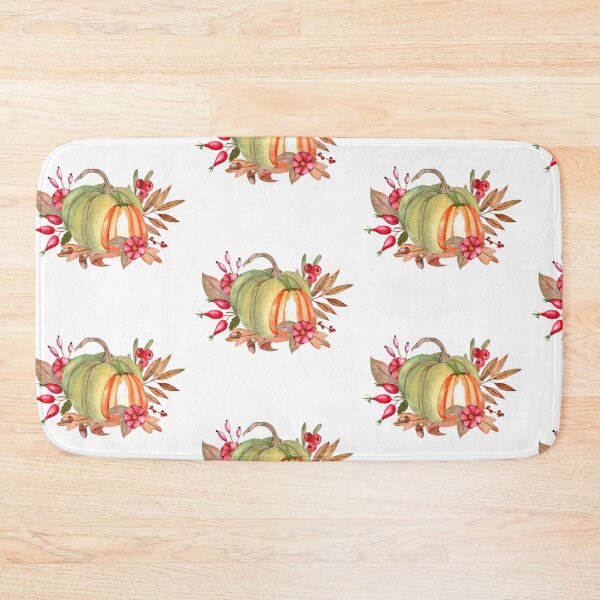 Item preview, Watercolor beautiful autumn pattern designed and sold by Natallia Leanovich.