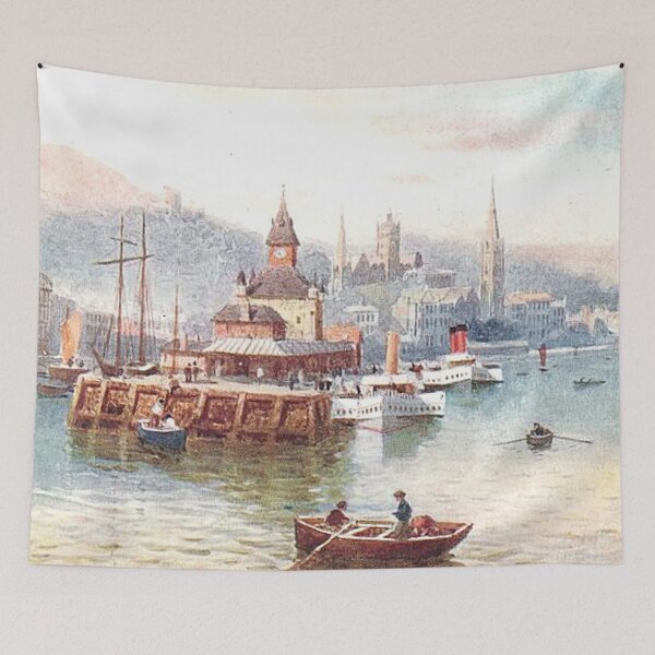 Item preview, Vintage Illustration of Rothesay, Isle of Bute designed and sold by yourscotland.