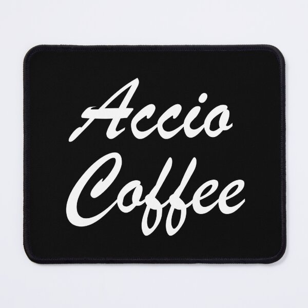 Item preview, Accio Coffee (Black) designed and sold by quoteedesigns.