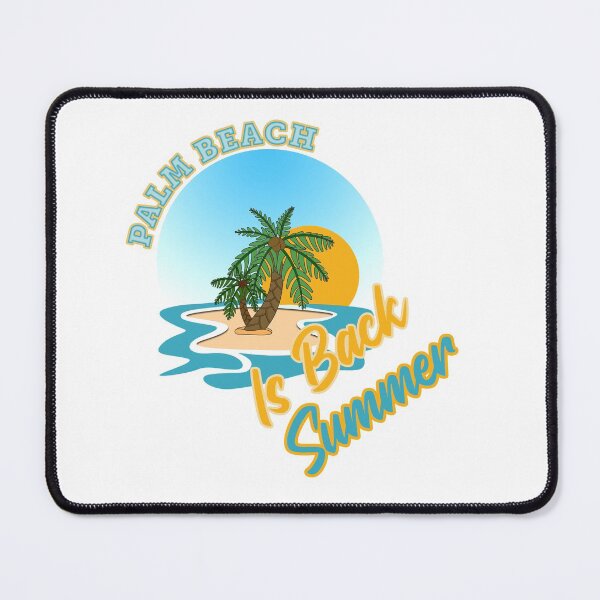Item preview, Palm Beach Is Back Summer designed and sold by RomeoSketches.