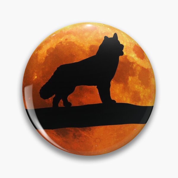Item preview, Husky Dog Silhouette Moon Siberian Husky lover designed and sold by alaechamlal.