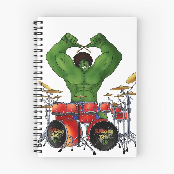 Item preview, Green Drummer - Smash sh*t Up designed and sold by TomT0m.
