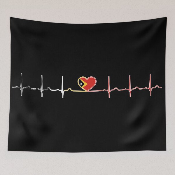 Item preview, Heartbeat East Timor designed and sold by Heartbeatsalad.