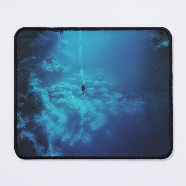 Item preview, The diver in the deepest part of the cave. designed and sold by Karine Dupras.