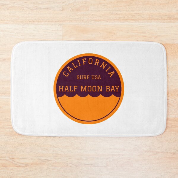 Item preview, Half Moon Bay California Vintage Retro Surf USA Travel Vacation Summer Sunset Beach designed and sold by tmartinezta.