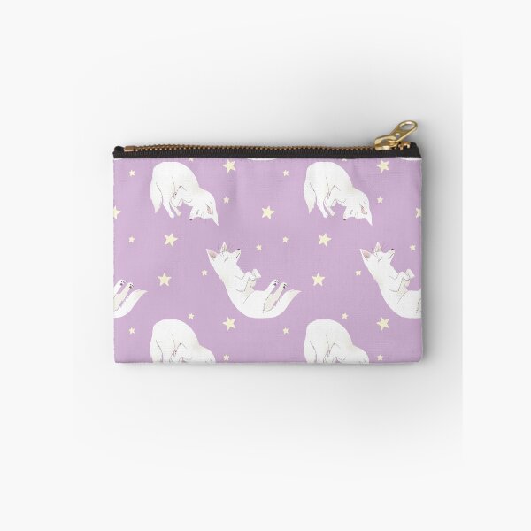 Item preview, Sleepy Dogs Pattern in Lilac designed and sold by Larissa Melnik.
