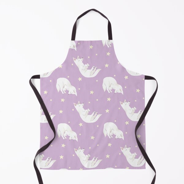 Item preview, Sleepy Dogs Pattern in Lilac designed and sold by Larissa Melnik.
