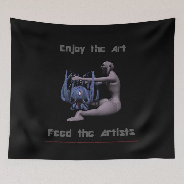 Item preview, 25. Feed the Artists (Cyoven'Hant Chyrkyan and Amoebys Kukurboides) designed and sold by ciullocorp.