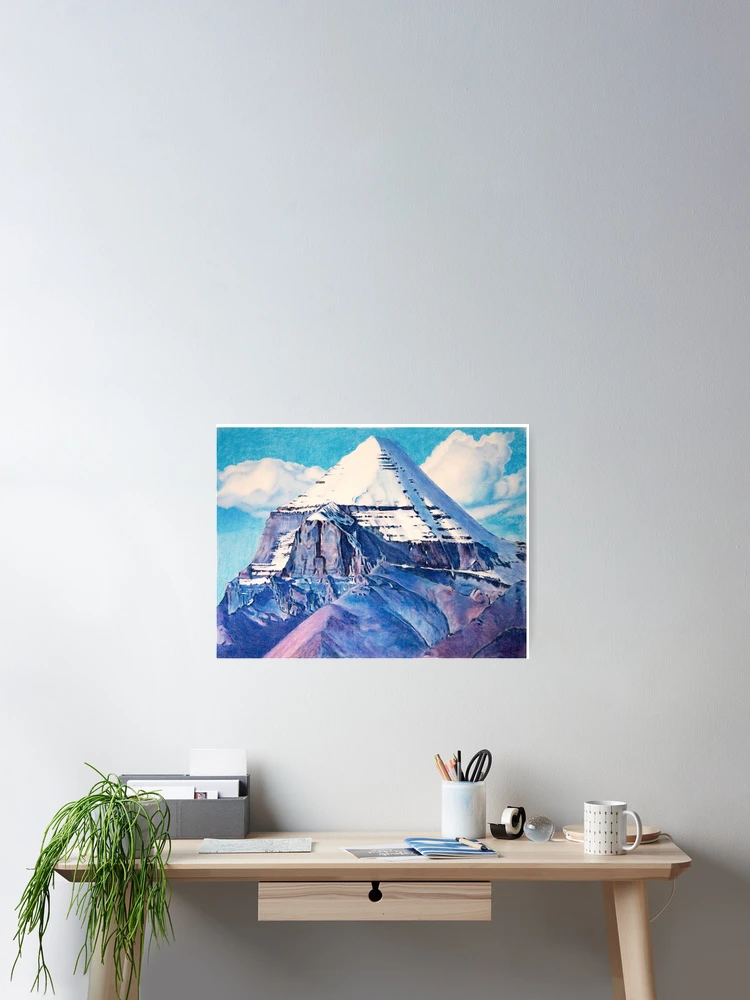 Thumbnail 2 of 3, Poster, Kailash designed and sold by Aerin Rariy.