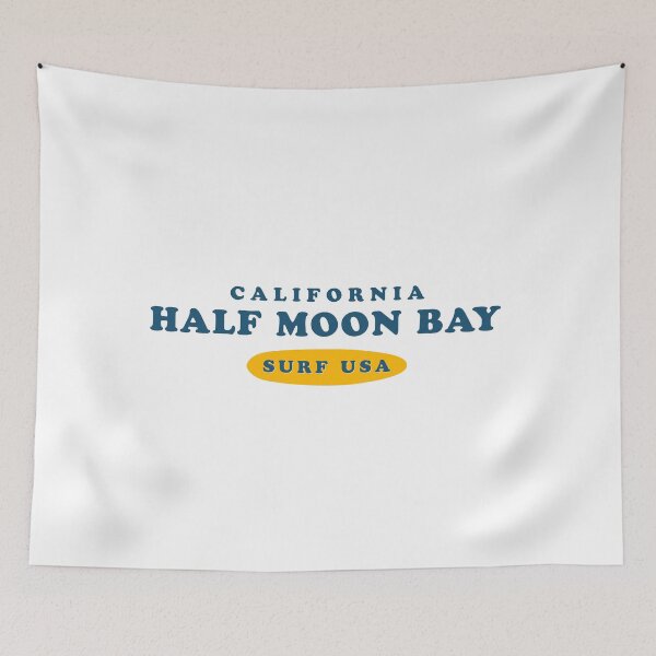 Item preview, Half Moon Bay California Vintage Retro Surf USA Travel Vacation Summer Sunset Beach designed and sold by tmartinezta.