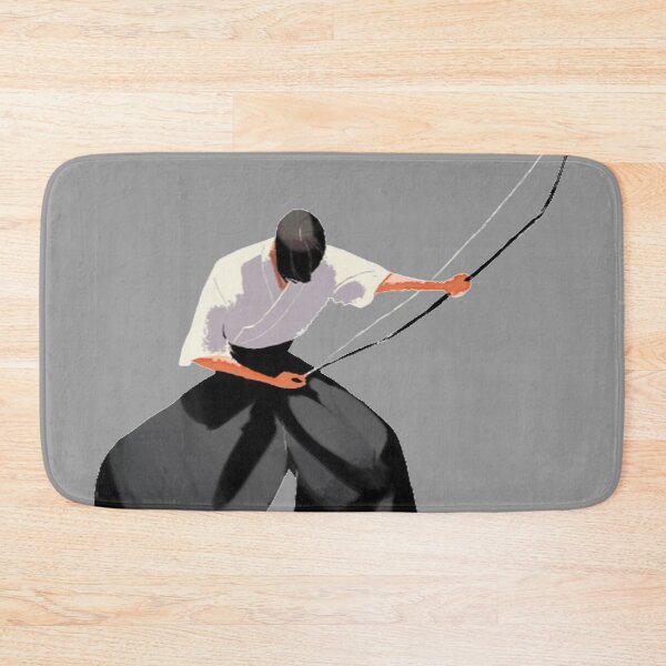 Item preview, Kyudo Art - Fighter preparing himself to use his bow designed and sold by TALAT-SHOPS.