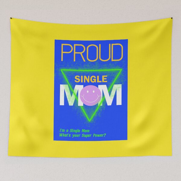 Item preview, Proud Single Mom  designed and sold by vidyaroul.