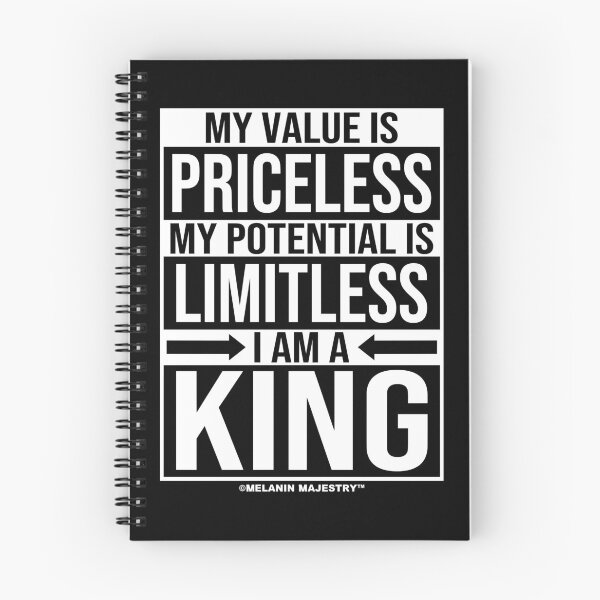 Item preview, My Value Is Priceless, I Am A King designed and sold by RLYGR8.