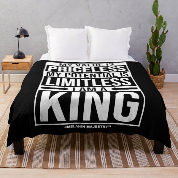 Item preview, My Value Is Priceless, I Am A King designed and sold by RLYGR8.