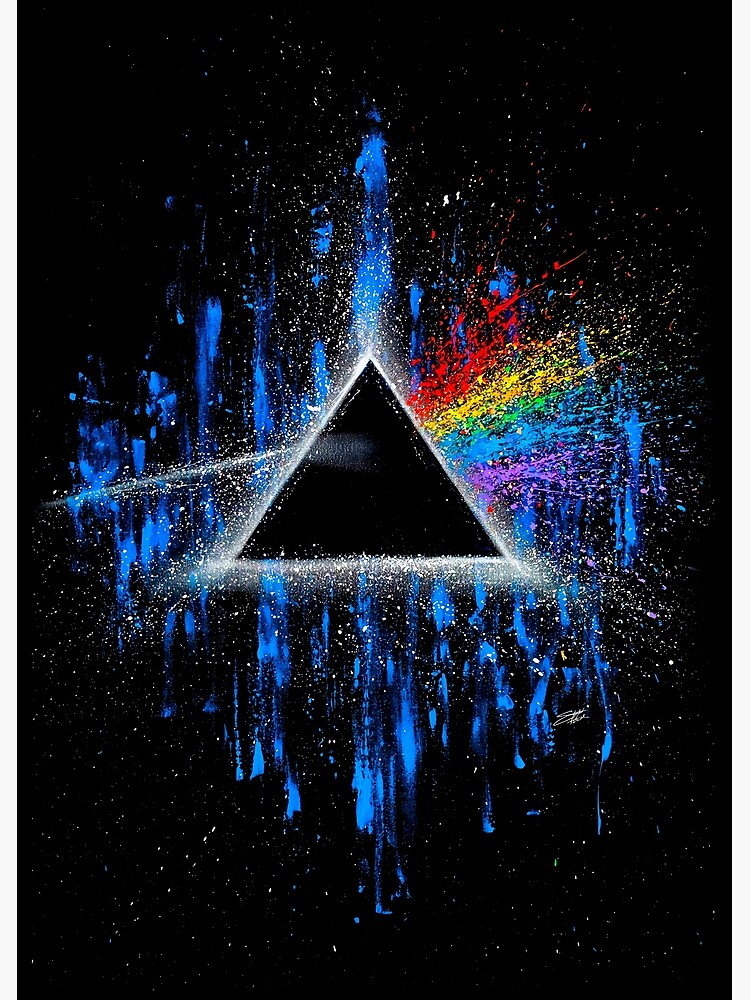 Pink Floyd The dark side of the moon Poster by Violet Girl