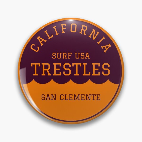 Item preview, Trestles San Clemente California Vintage Retro Surf USA Travel Vacation Summer Sunset Beach designed and sold by tmartinezta.