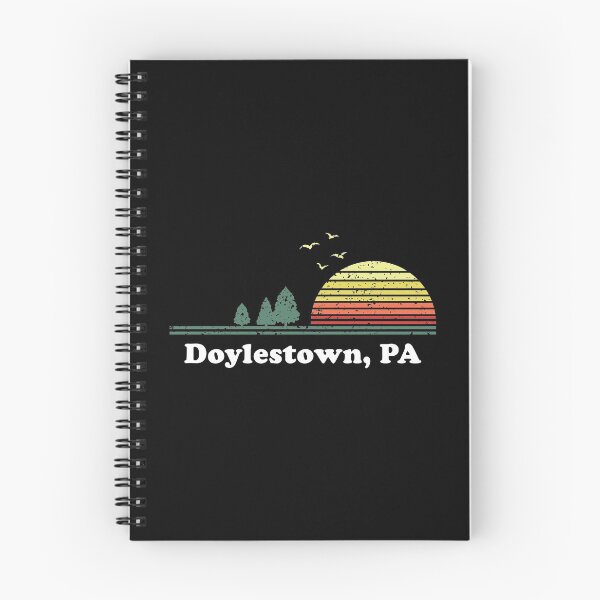 Item preview, Vintage Doylestown Pennsylvania Home Souvenir Print designed and sold by ferminfarflu.