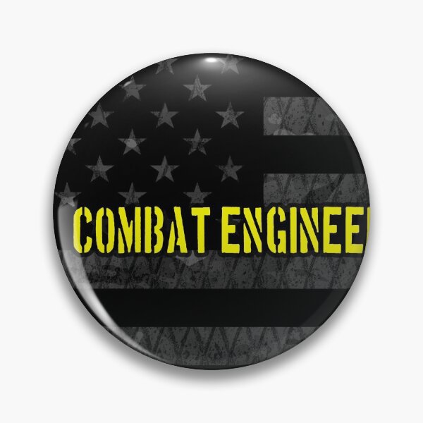 Item preview, Combat Engineer Subdued American Flag designed and sold by Jared Davies.