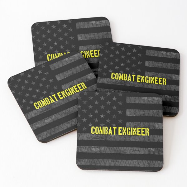 Item preview, Combat Engineer Subdued American Flag designed and sold by Jared Davies.