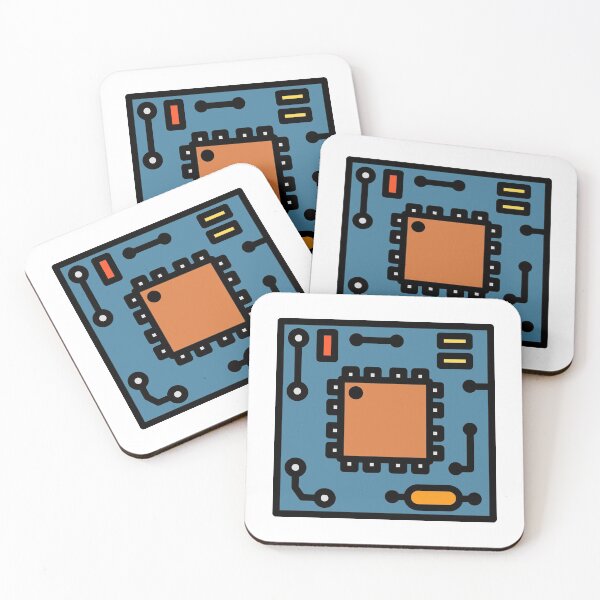 Item preview, Integrated electronic circuit IC art designed and sold by EngineersArt.